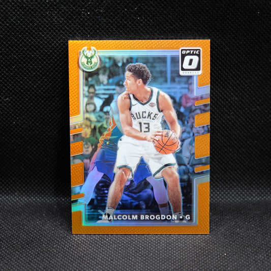 2017-18 Malcolm Brogdon Donruss Optic #83 Orange Prizm /199