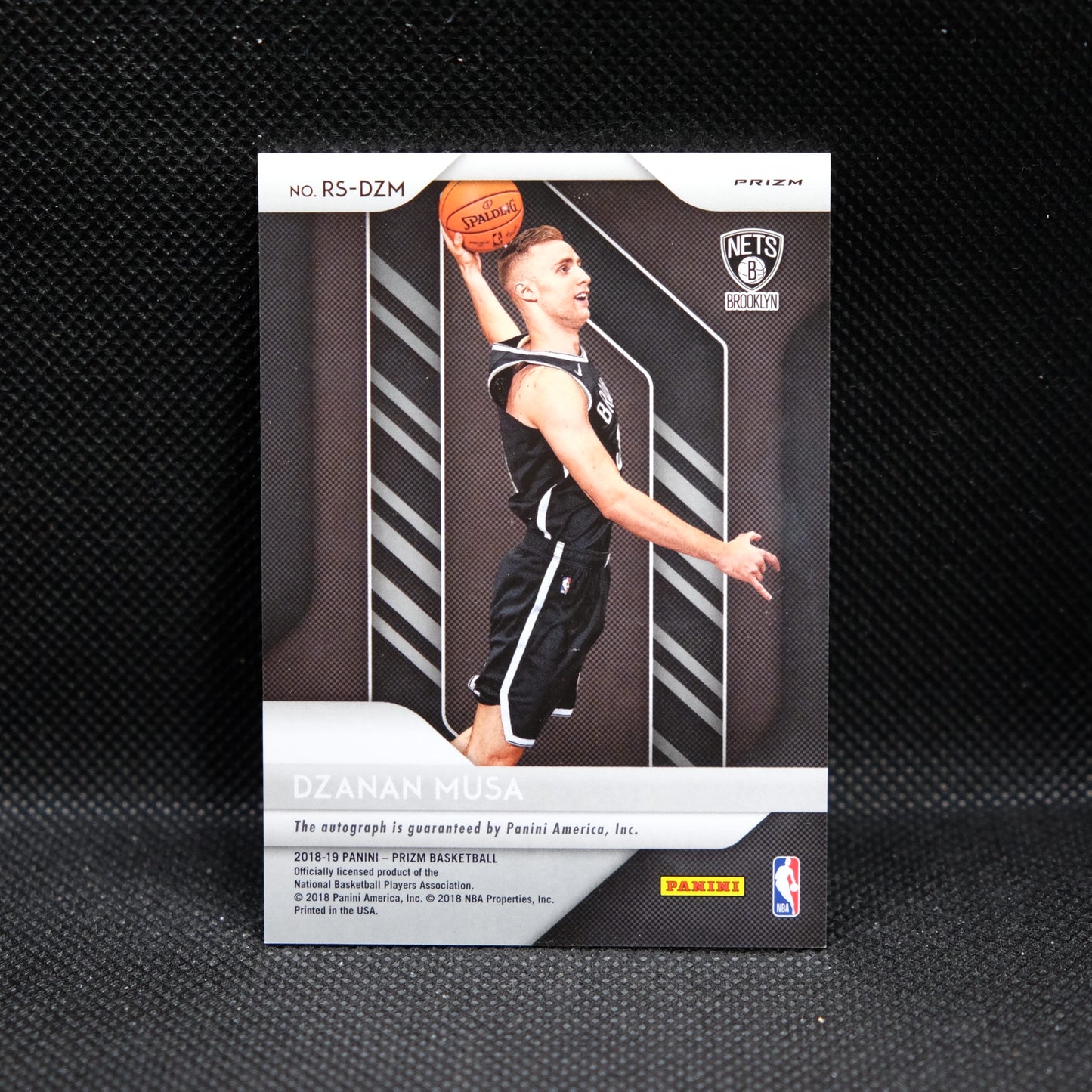 2018-19 Dzanan Musa Prizm RS-DZM Rookie Signatures Silver Prizm