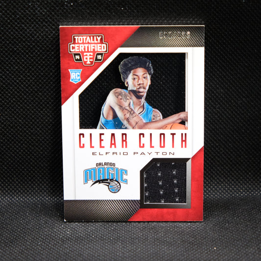 2014-15 Elfrid Payton Totally Certified Clear Cloth #100 Rookie Card