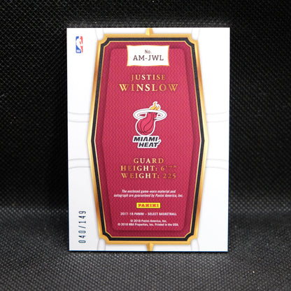 2017-18 Justice Winslow Select AM-JWL Auto /149