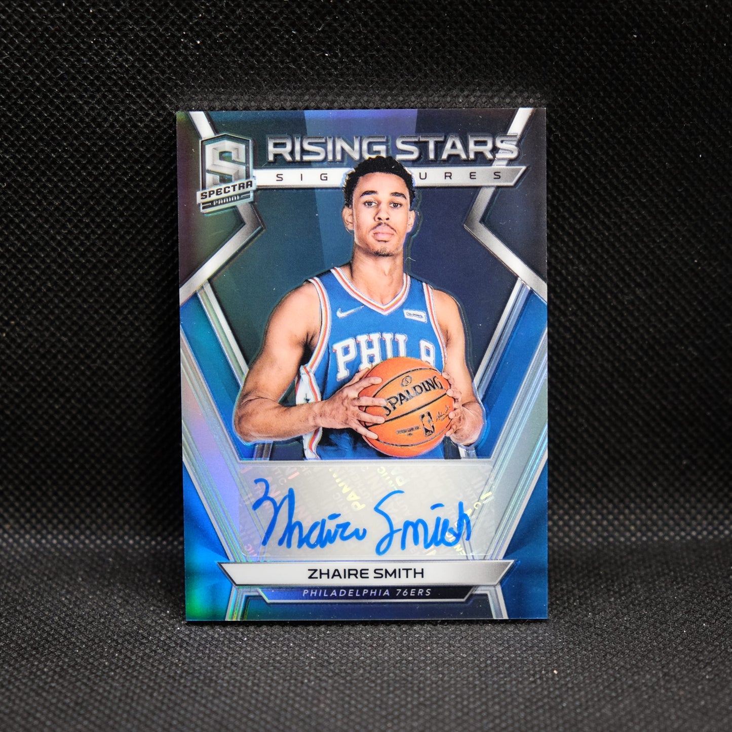 2018-19 Zhaire Smith Spectra Rising Stars Signatures Rookie Silver Prizm /75