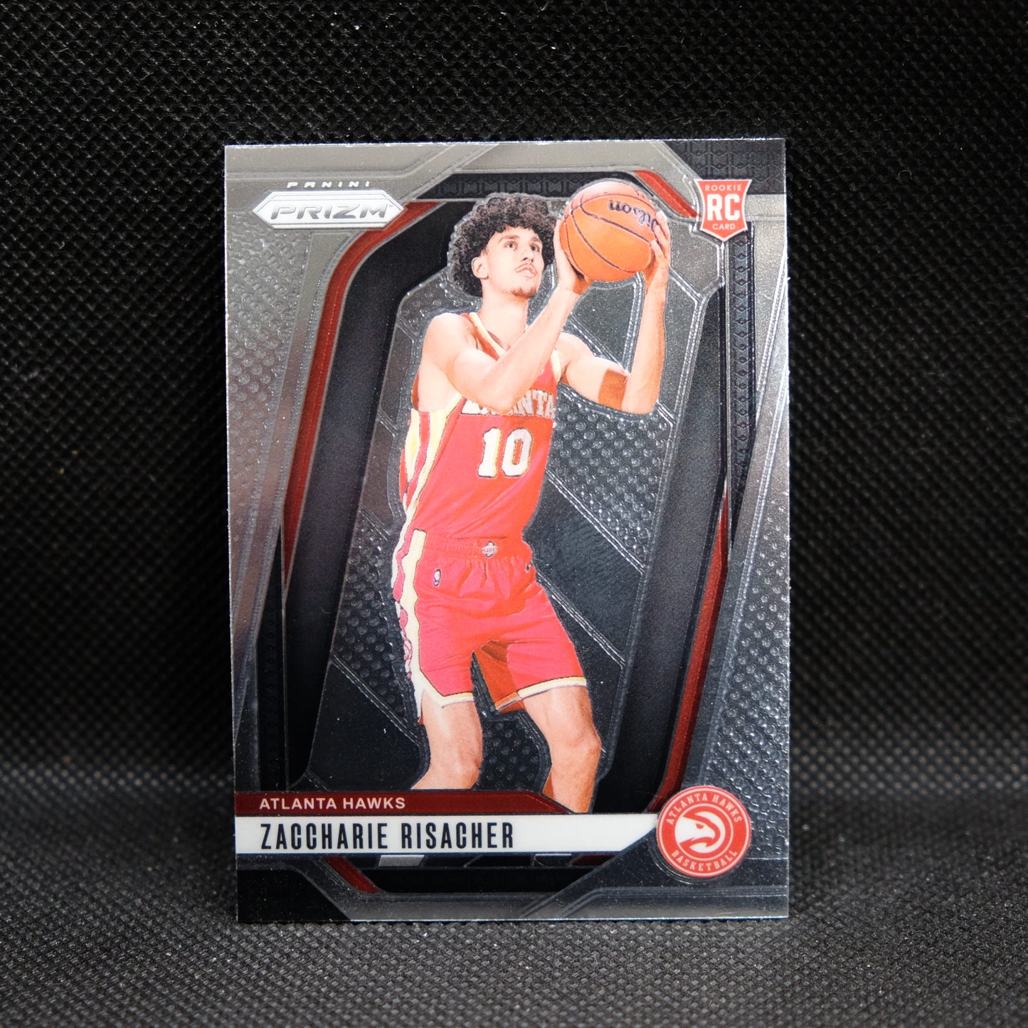 2024-25 Zaccharie Risacher Prizm #265 Rookie Card