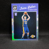 2016-17 Ivica Zubac Donruss Optic #176 Silver Holo Rookie Card