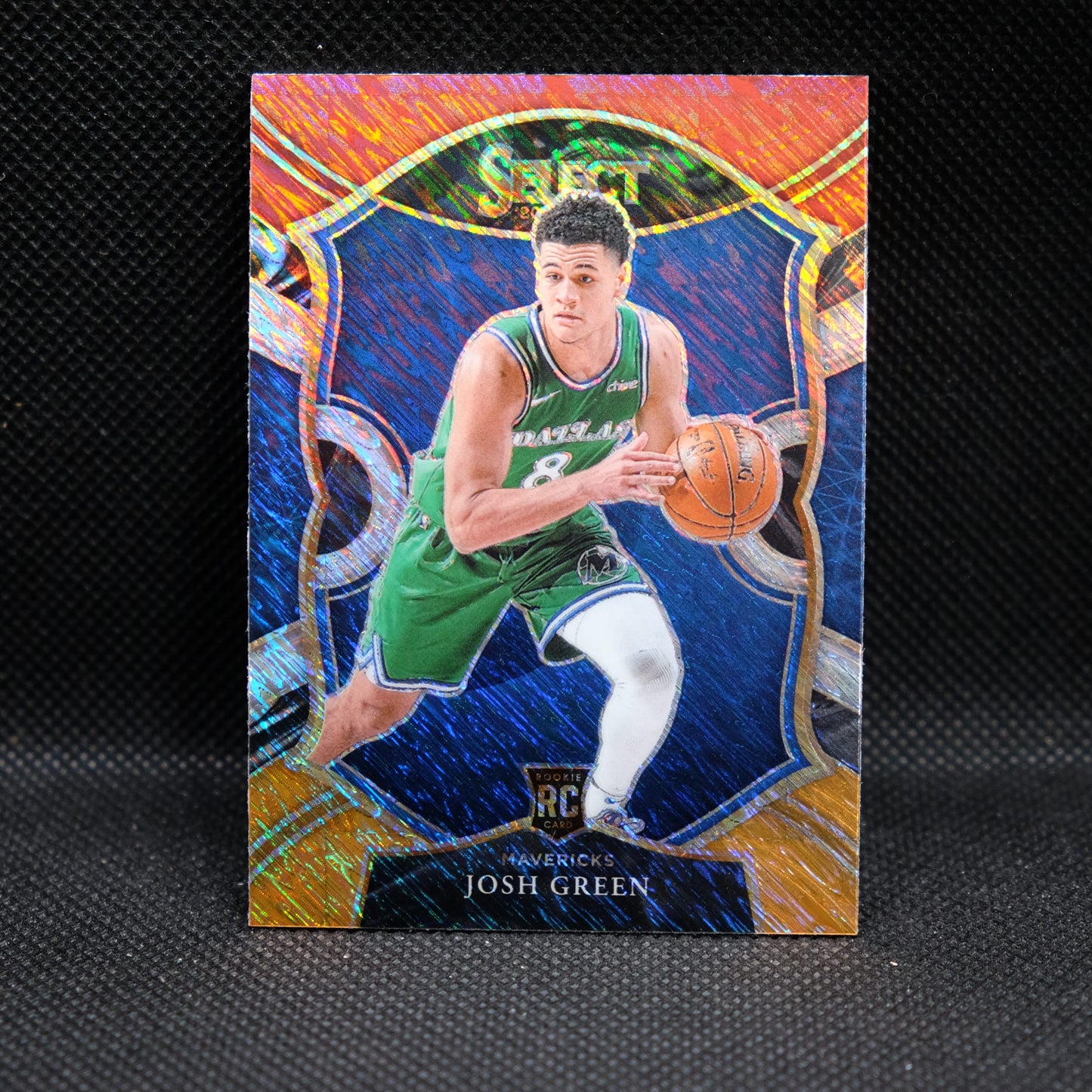 2020-21 Josh Green Select #78 Tri Color Shimmer Rookie Card
