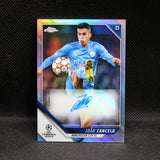 2021-22 Joao Cancelo Topps Chrome UEFA UCL CA-JC Autograph Refractor