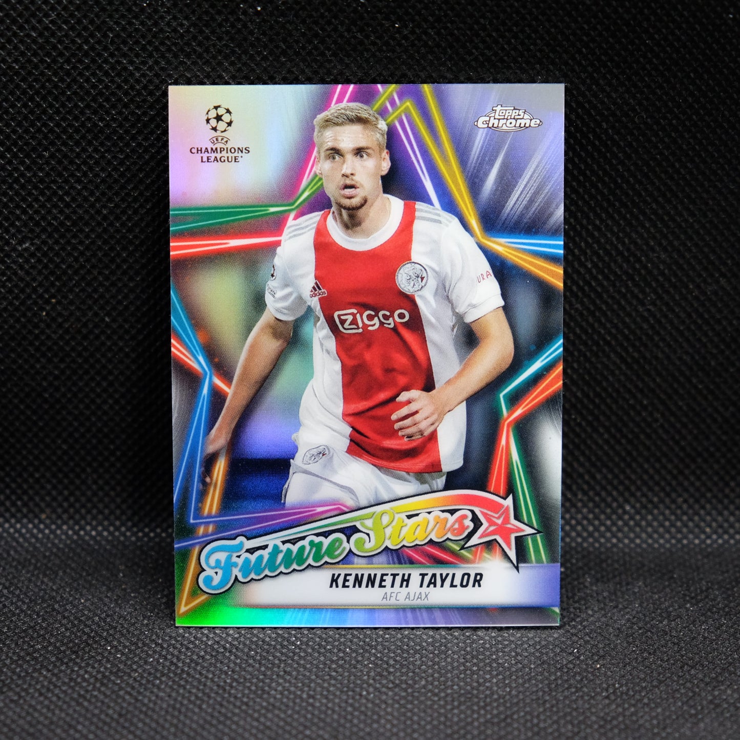 2021-22 Kenneth Taylor Topps Chrome UEFA UCL Future Stars Refractor