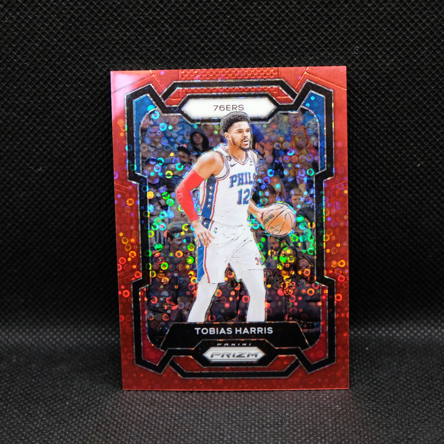 2023-24 Panini Prizm - Tobiah Harris Red Fast Break Prizm /100