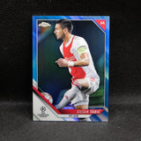 2021-22 Dusan Tadic Topps Chrome UEFA UCL #148 Blue Refractor /150
