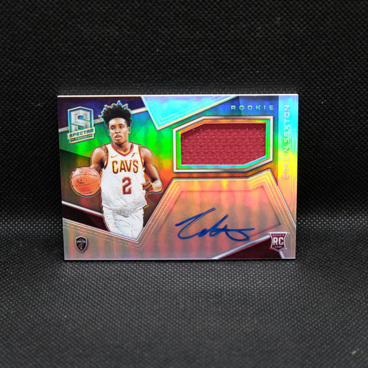 2018-19 Collin Sexton Spectra RPA /299 Silver Prizm