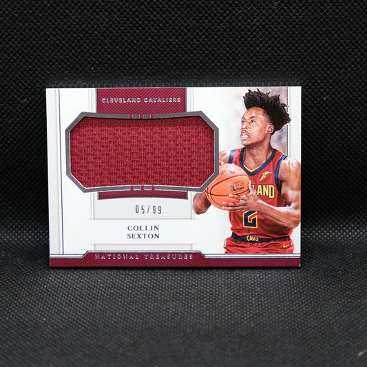 2018-19 Collin Sexton Select National Treasures Rookie Jerseys /99