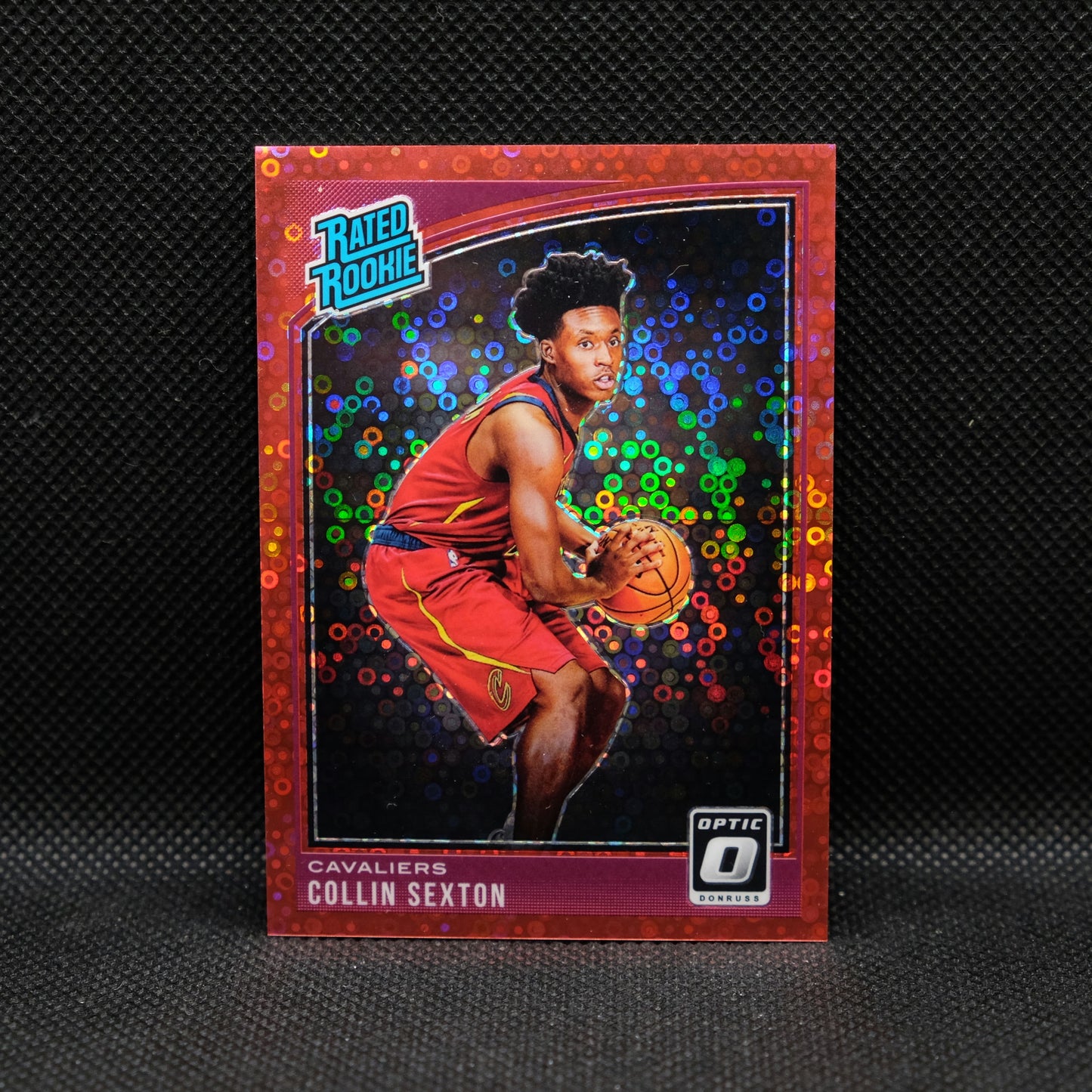 2018-19 Collin Sexton Donruss Optic Rated Rookie Red Fast Break /85