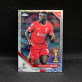 2021-22 Ibrahima Konate Topps Chrome UEFA UCL #183 Speckle Refractor