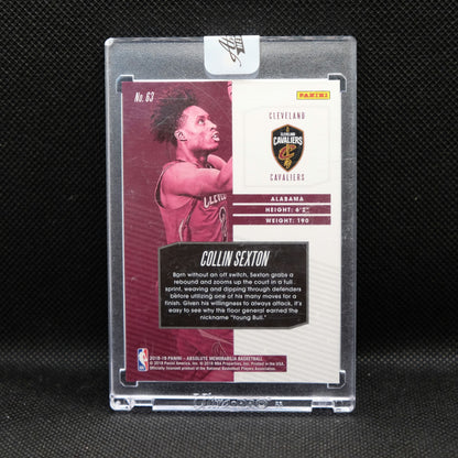 2018-19 Collin Sexton Absolute Memorabilia Uncirculated RC #63
