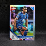 2021-22 Junior Dina Ebimbe Topps Chrome UEFA UCL #176 Refractor RC