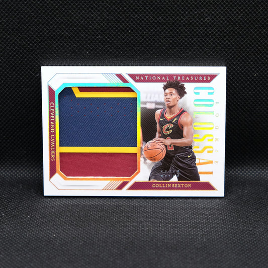 2018-19 Collin Sexton Select National Treasures Rookie Colossal Materials /25