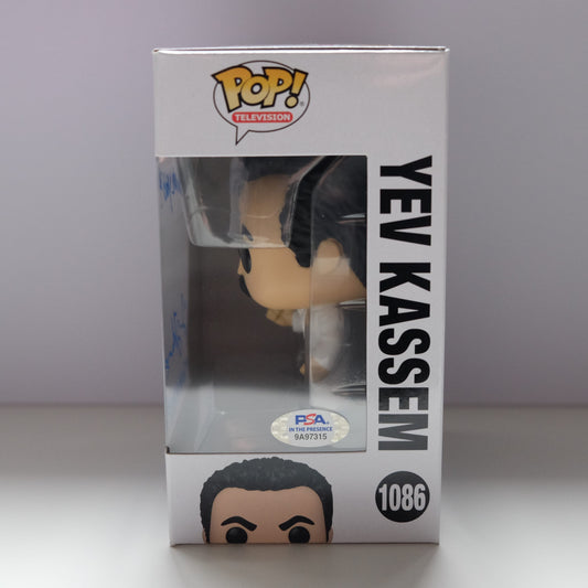 Funko Pop Seinfeld Yev Kassem Soup Nazi #1086 Signed (PSA Authentication)