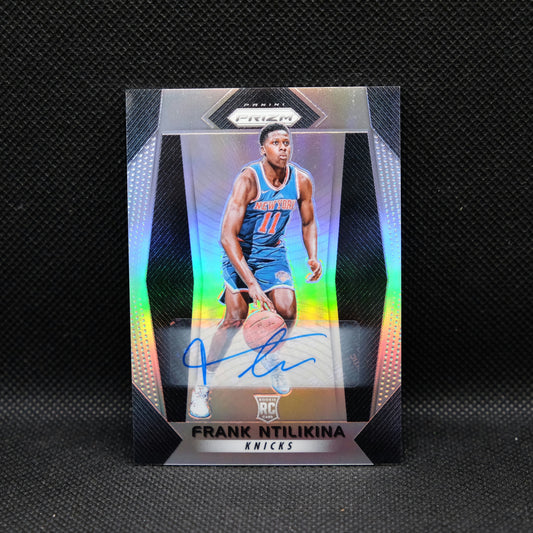 2017-18 Frank Ntilikina Prizm #275 Silver Prizm RC Auto