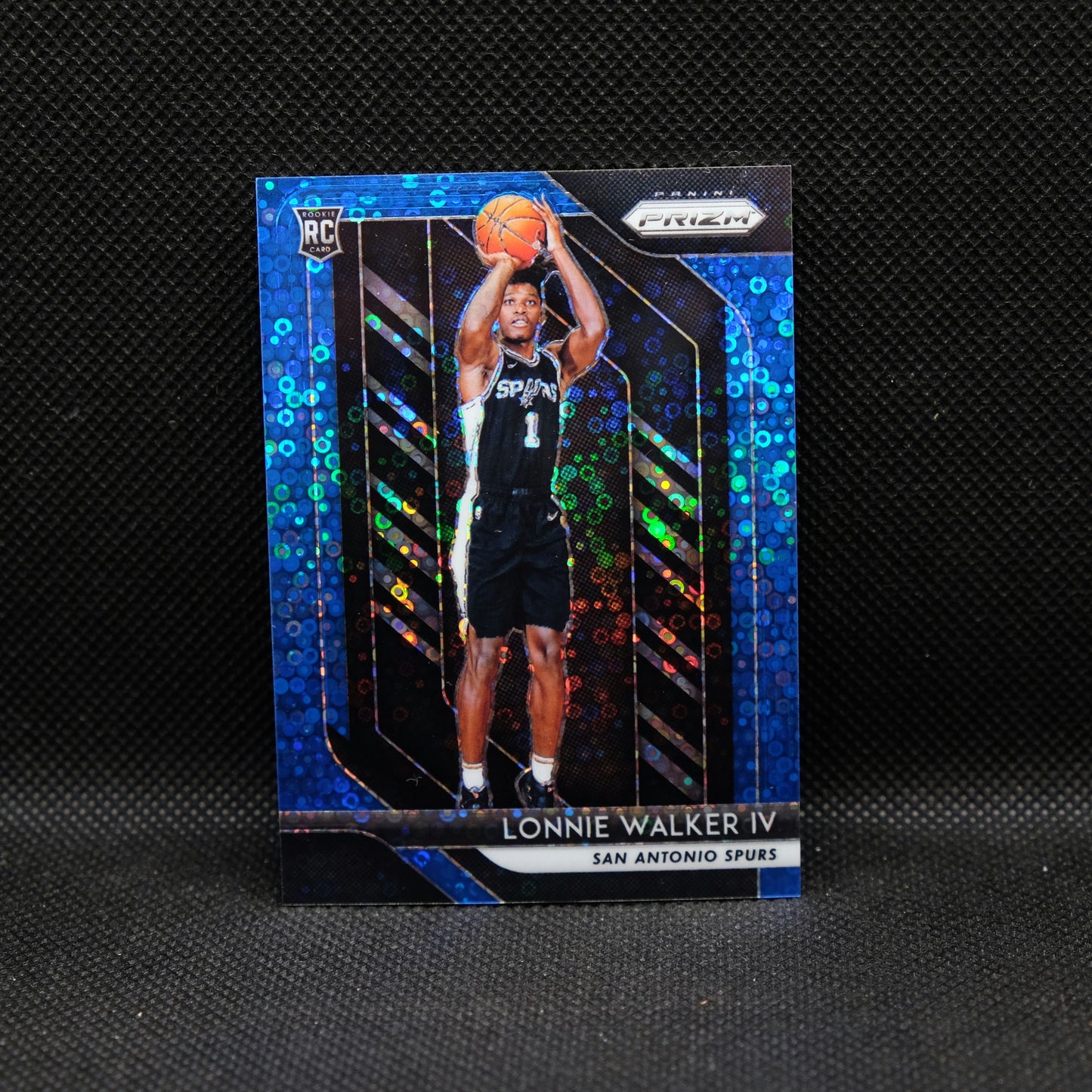 2018-19 Lonnie Walker IV Prizm #251 RC Blue Fast Break Prizm /175