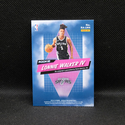 2018-19 Lonnie Walker IV Revolution Rookie Autographs RA-LW4