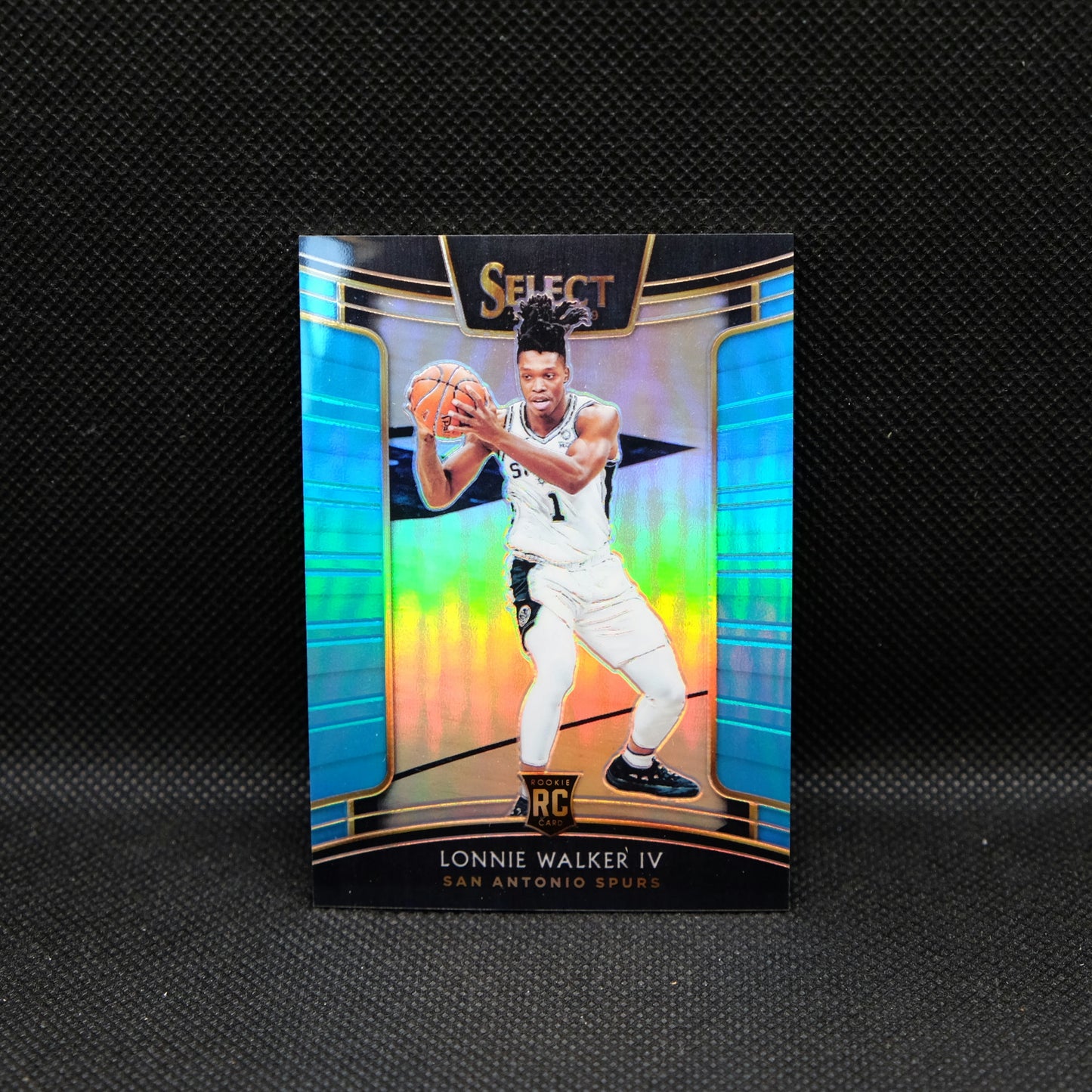2018-19 Lonnie Walker IV Select #77 Concourse Light Blue /299 RC