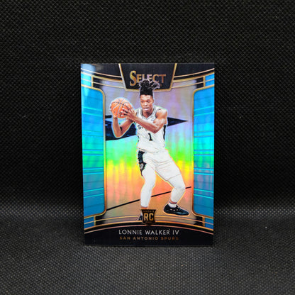 2018-19 Lonnie Walker IV Select #77 Concourse Light Blue /299 RC