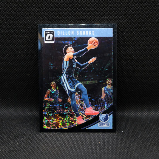 2018-19 Dillon Brooks Donruss Optic Black Velocity Prizm /39