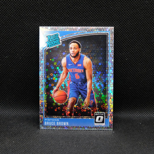 2018-19 Bruce Brown Donruss Optic Rated Rookie #161 Fast Break Prizm