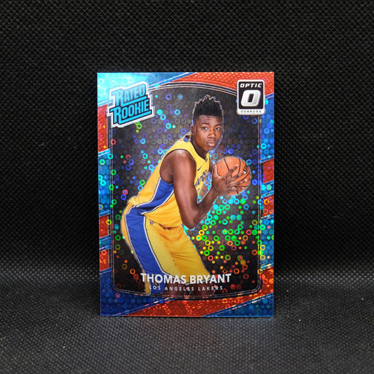 2017-18 Thomas Bryant Donruss Optic Rated Rookie Red Fast Break Prizm /85