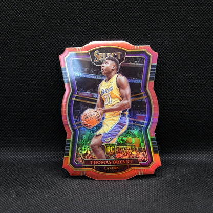 2017-18 Thomas Bryant Select #176 Die Cut Red Prizm /135 RC