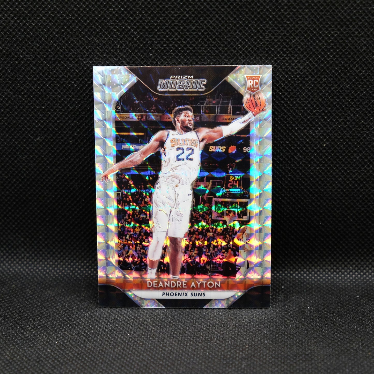 2018-19 DeAndre Ayton Mosaic #18 Silver Mosaic Rookie Card