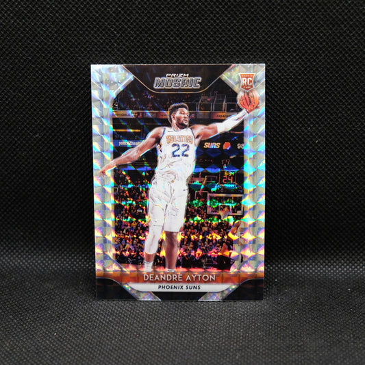 2018-19 DeAndre Ayton Mosaic #18 Silver Mosaic Rookie Card