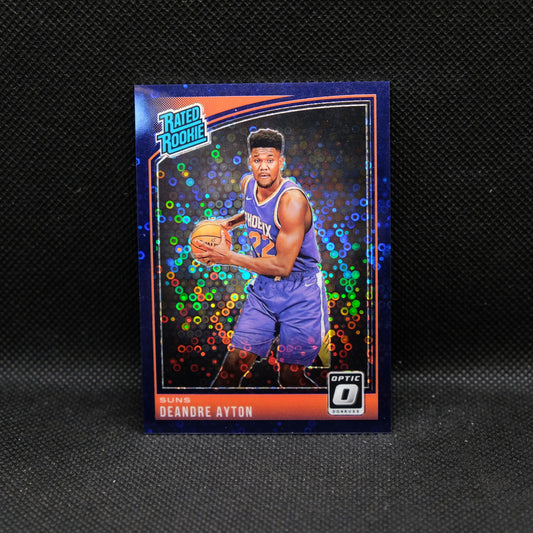 2018-19 DeAndre Ayton Donruss Optic Rated Rookie Purple Fast Break Rookie /95