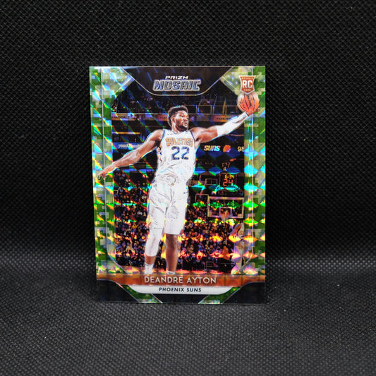 2018-19 DeAndre Ayton Mosaic #18 Camo Mosaic /25 Rookie Card