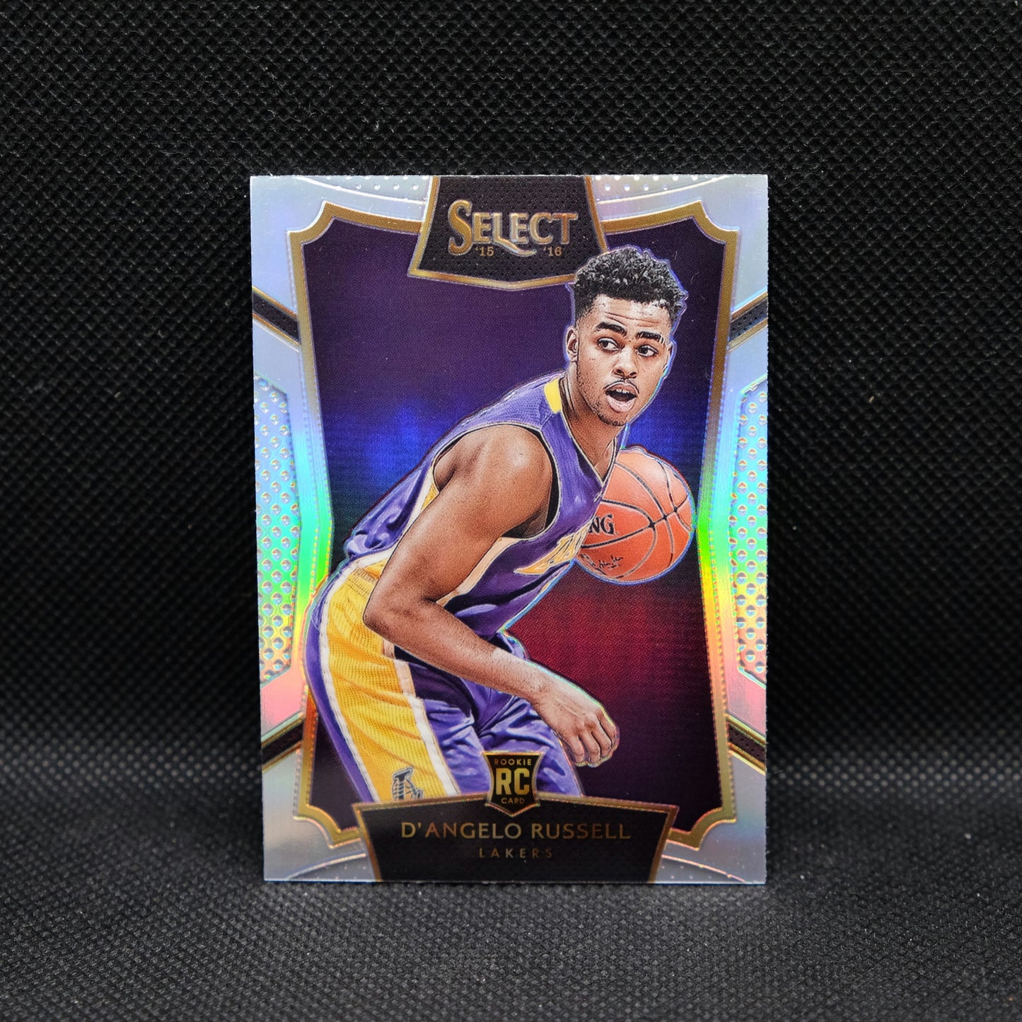 2015-16 D'Angelo Russell Select #62 Silver Prizm Rookie Card