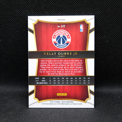 2015-16 Kelly Oubre Jr. Select #69 Silver Prizm Rookie Card (#2)