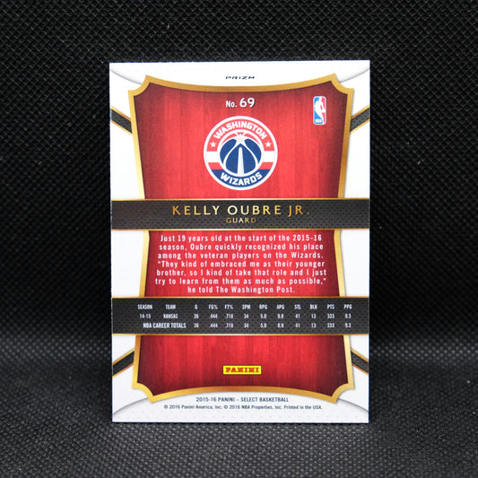 2015-16 Kelly Oubre Jr. Select #69 Silver Prizm Rookie Card (#2)