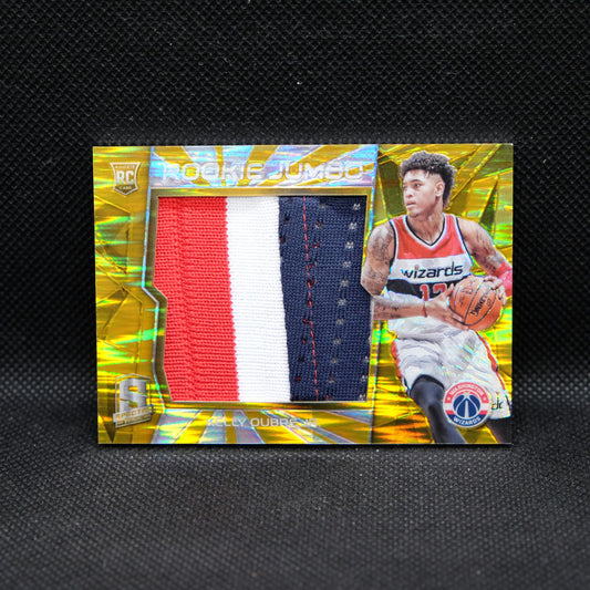 2015-16 Kelly Oubre Jr. Spectra Gold Rookie Jumbo Patch /10