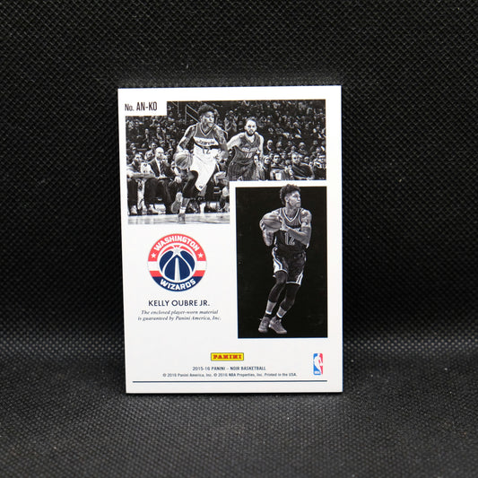 2015-16 Kelly Oubre Jr. Noir Rookie Patch /40