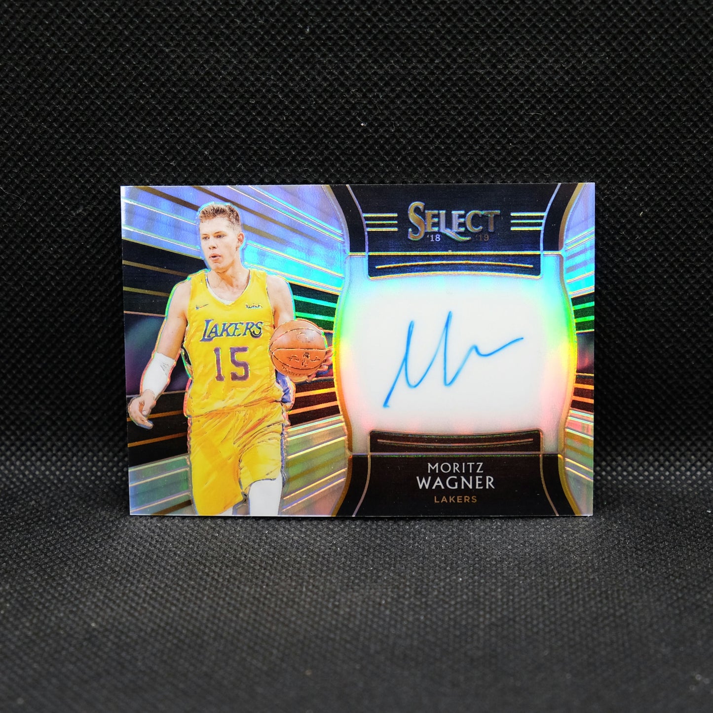 2018-19 Moritz Wagner Select Rookie Signatures Silver Prizm /199 RC