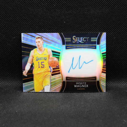 2018-19 Moritz Wagner Select Rookie Signatures Silver Prizm /199 RC