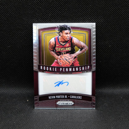 2019-20 Kevin Porter Jr Prizm Rookie Penmanship Auto RP-KPJ