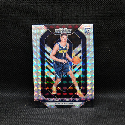 2018-19 Michael Porter Jr. Mosaic #73 Silver Mosaic Prizm Rookie Card