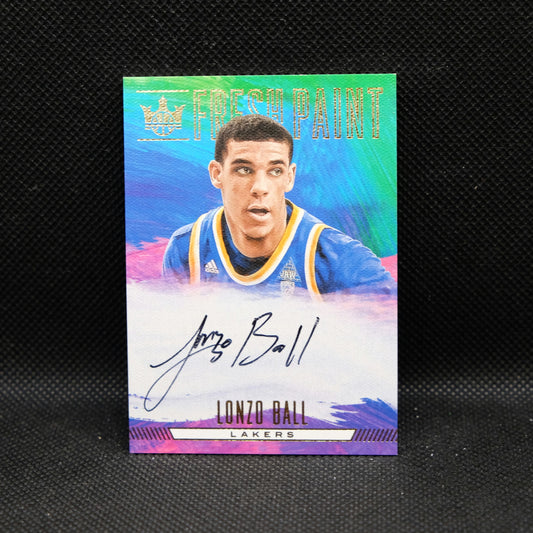 2017-18 Lonzo Ball Court Kings Fresh Paint Auto RC FP1-LOB
