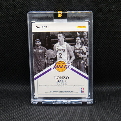 2017-18 Lonzo Ball Cornerstones Rookie Patch Auto /75