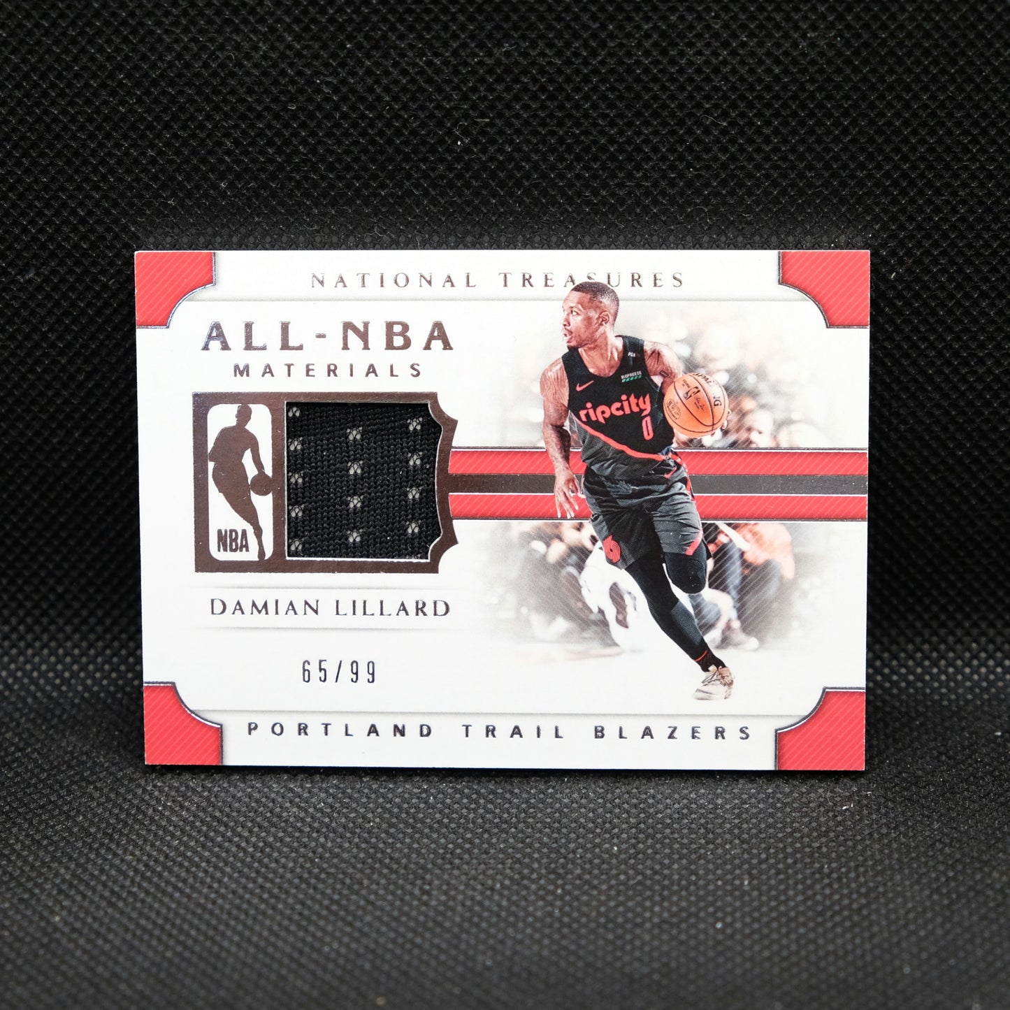 2018-19  Damian Lillard National Treasures All NBA Materials /99