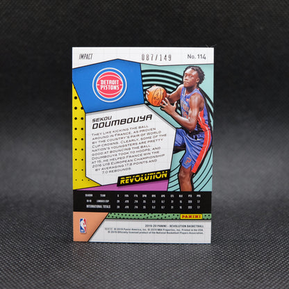 2019-20 Sekou Doumbouya Revolution #114 Impact Rookie Card /149