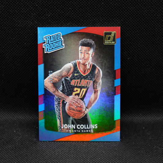 2017-18 John Collins Donruss Rated Rookie Red /99