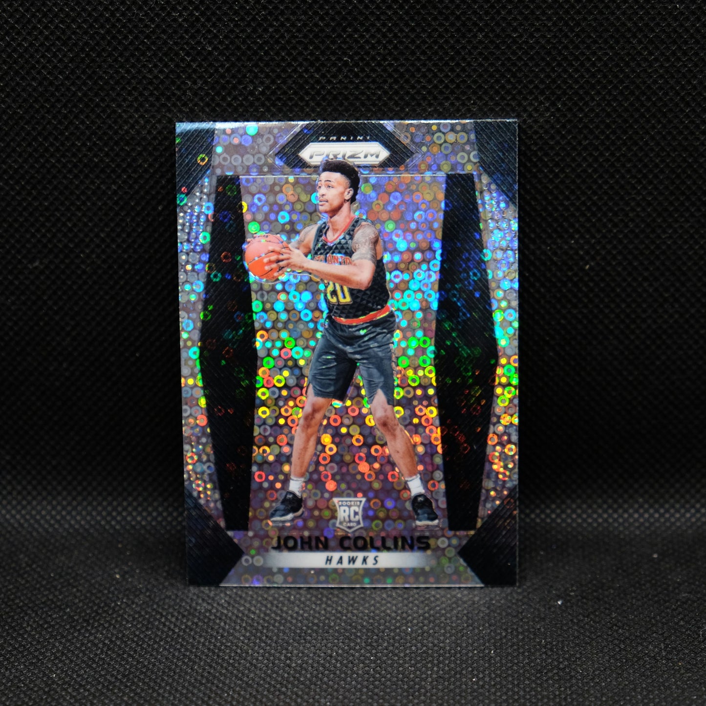 2017-18 John Collins Prizm #109 Fast Break Prizm Rookie Card