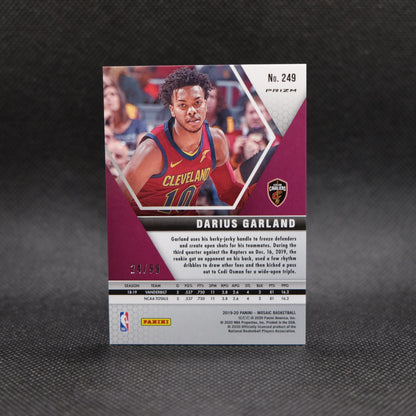 2019-20 Darius Garland Mosaic #249 Blue Mosaic Prizm Rookie /99