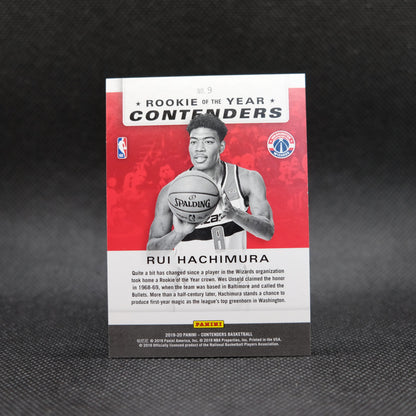 2019-20 Rui Hachimura Contenders #9 Rookie Of The Year Contenders /25